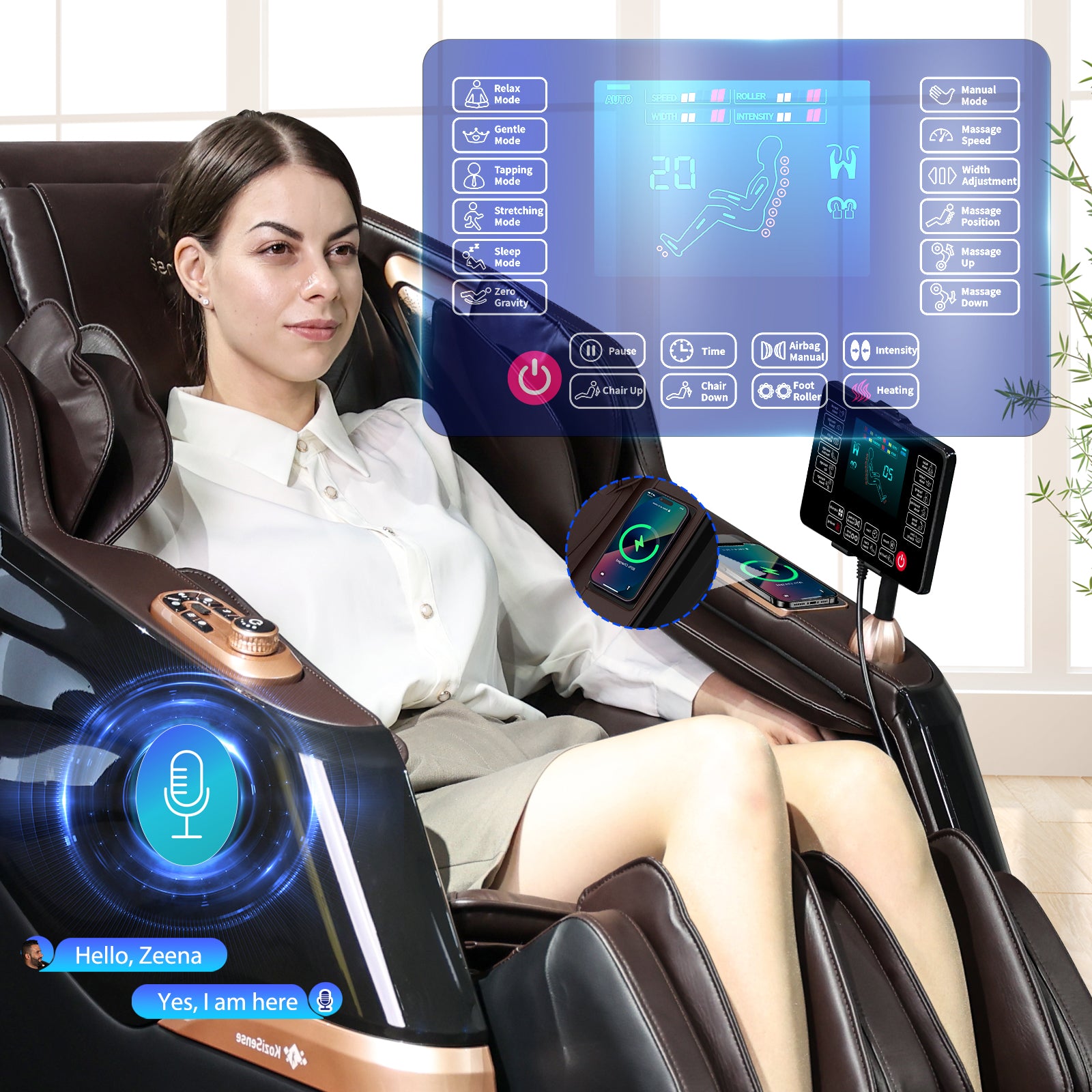 KoziSense 2024 A8 SL-Track Massage Chair