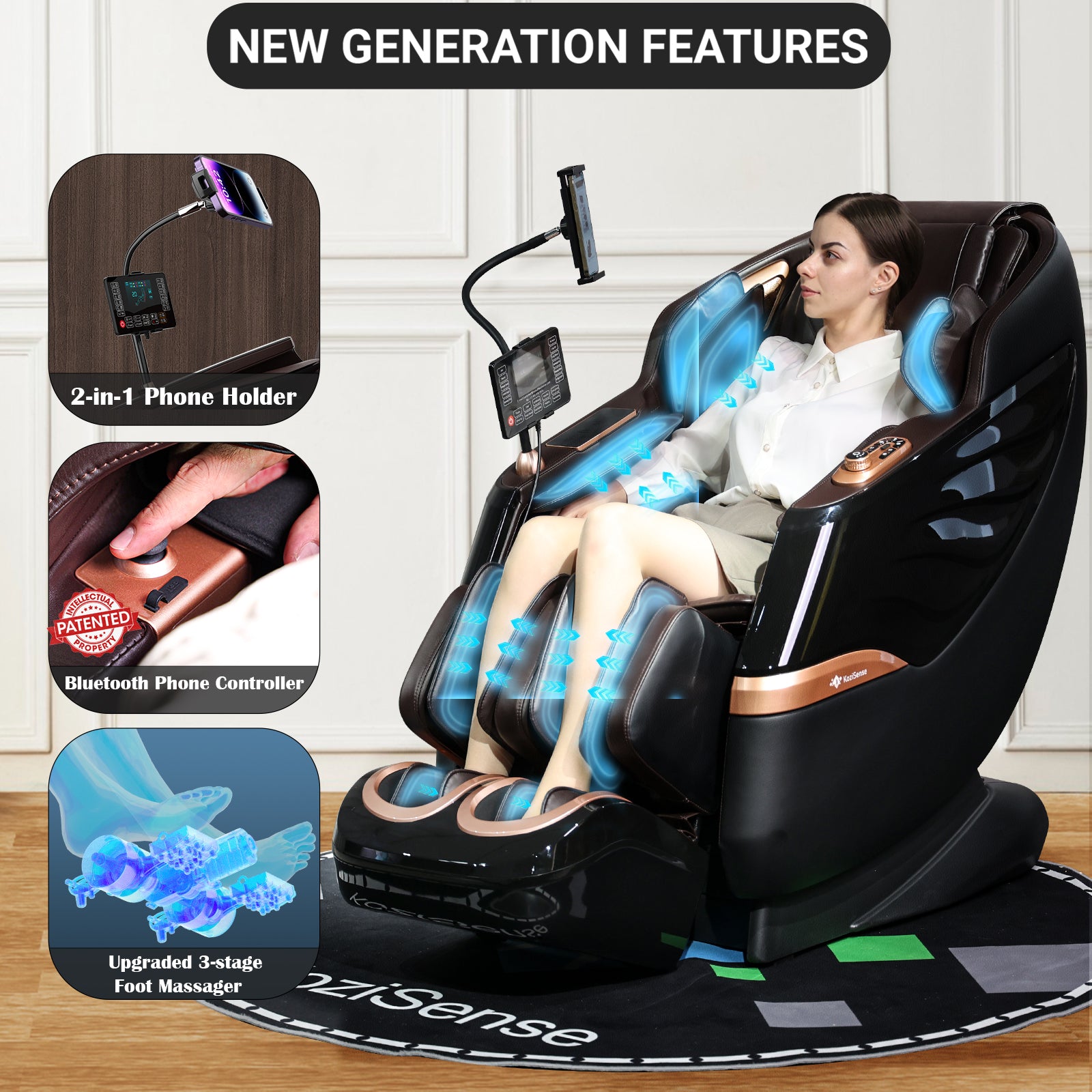 KoziSense 2024 A8 SL-Track Massage Chair