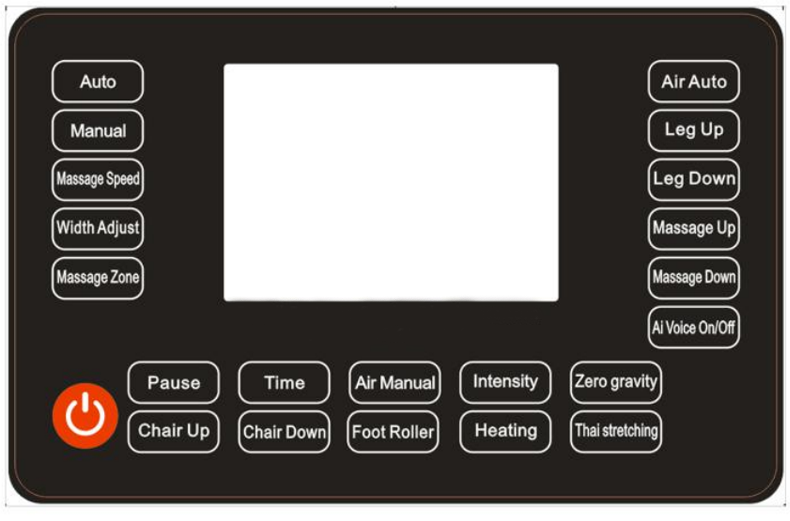 KoziSense A18/A8 Control Panel