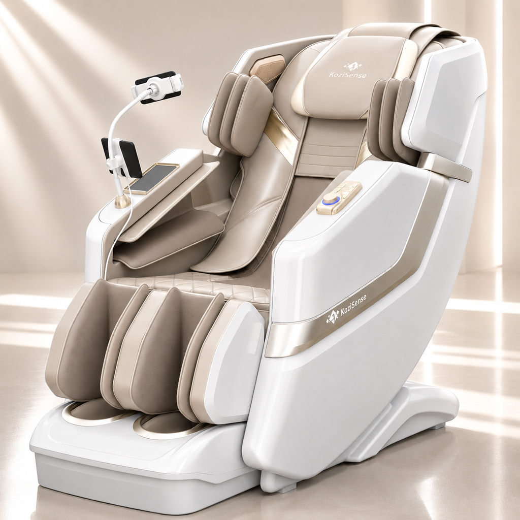 KoziSense KZ-313 |3D+ Heated Jade Massage Chair|Zero Gravity Full Body KoziSense KZ-313 |3D+ Heated Jade Massage Chair|Zero Gravity Full Body