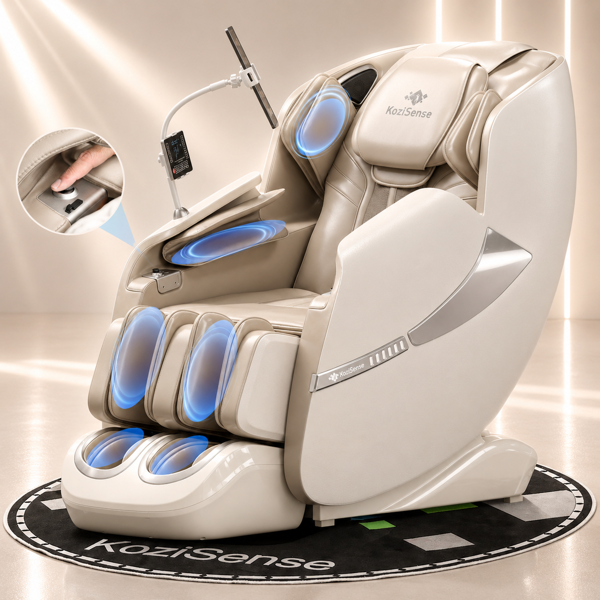 KoziSense KZ-A18 | 3D Shiatsu Massage Chair | Zero Gravity Full Body
