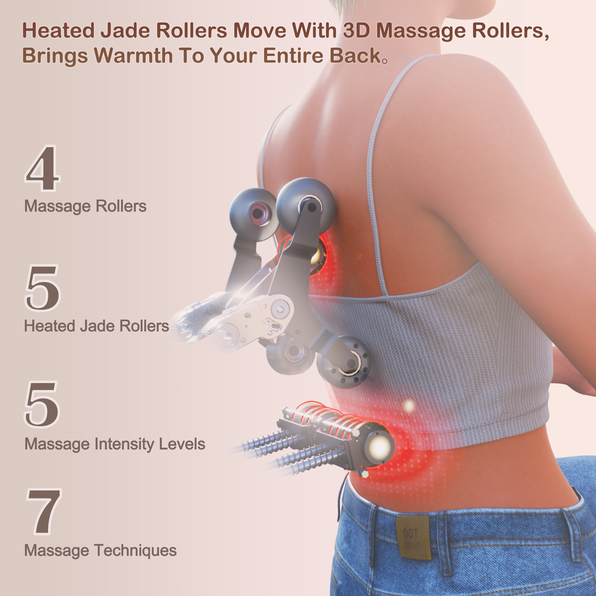KoziSense KZ-313 |3D+ Heated Jade Massage Chair|Zero Gravity Full Body